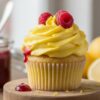Cupcake de Limón y Frambuesa