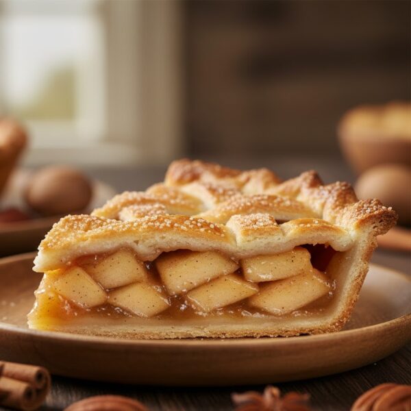 Acercamiento MANZANA Tarta de Manzana Clásica