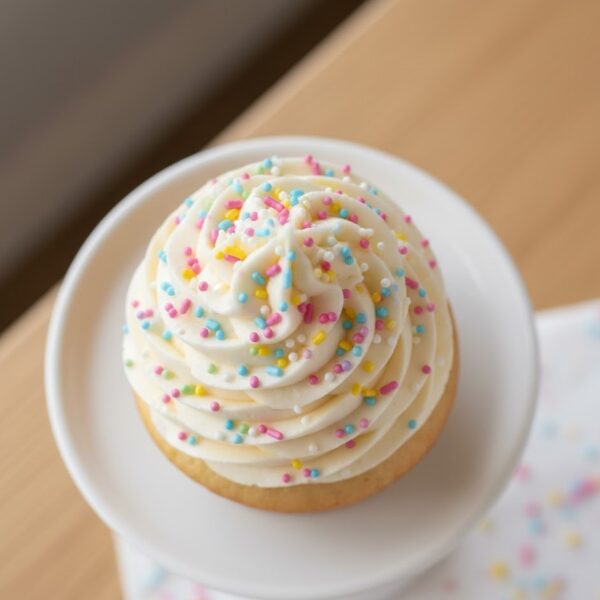 Cupcake Clásico de Vainilla