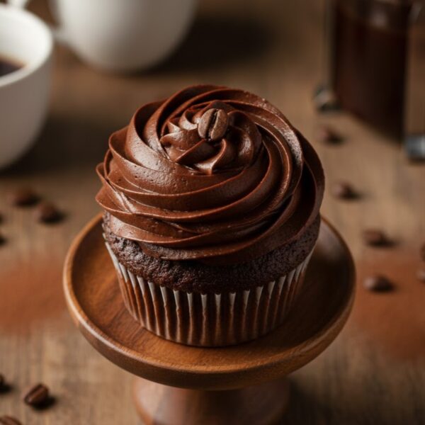 Cupcake con Chocolate y Moca