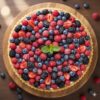 Cenital ROJO Tarta de Frutos Rojos y Crema
