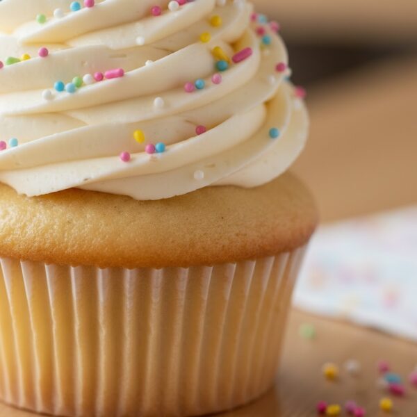 Cupcake Clásico de Vainilla