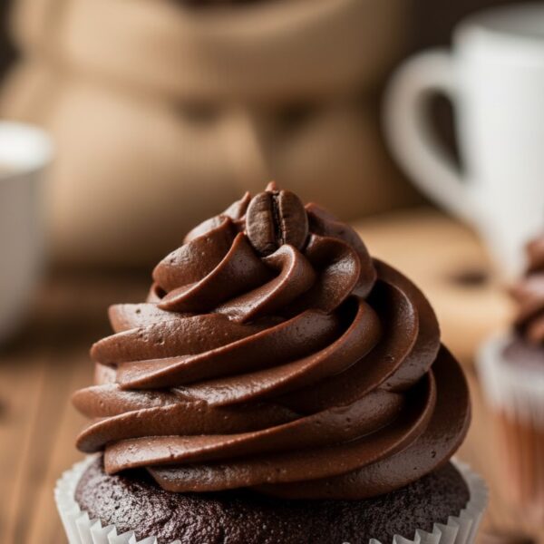 Cupcake con Chocolate y Moca