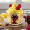 Cupcake de Limón y Frambuesa