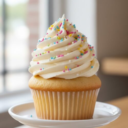 Cupcake Clásico de Vainilla