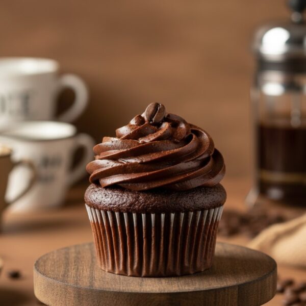 Cupcake con Chocolate y Moca