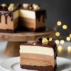 Pastel de Triple Chocolate