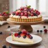 Rebanada ROJO Tarta de Frutos Rojos y Crema